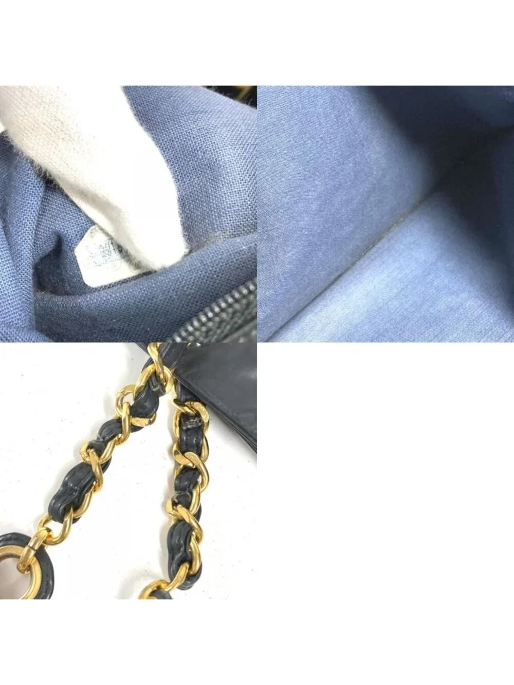 Chanel Shoulder Bag CC Logo Black
